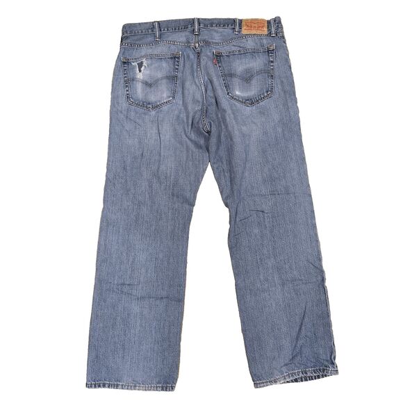 Levis 559 Jeans Mens Sz 38x32 Blue Straight Denim Med Wash 100% Cotton - Picture 2 of 12
